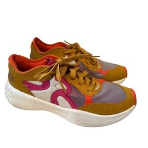Jordan‎ Flight 45 Women's Sneakers Gold Pink Orange Sz 7 Athletic Shoes